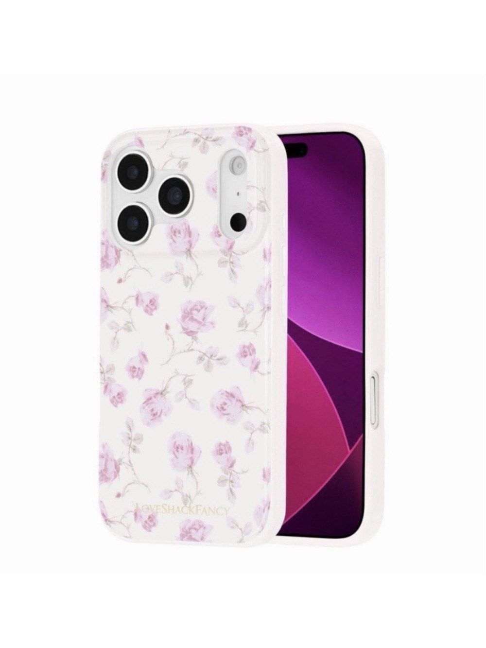 LoveShackFancy - Case-Mate Ribbon Rosa Flora iPhone 17 Pro Case with MagSafe - Picture 2 of 4